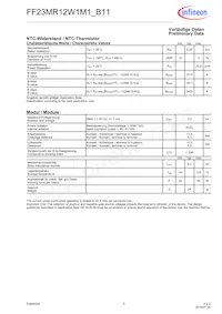 FF23MR12W1M1B11BOMA1 Datasheet Pagina 3