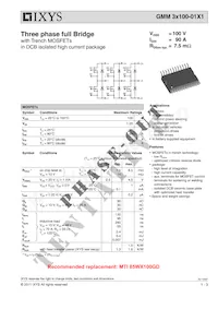 GMM3X100-01X1-SMDSAM Datasheet Copertura