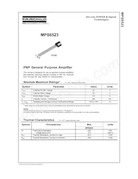 MPS6523_D26Z Datasheet Copertura