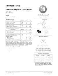 NSCT3904LT3G Datenblatt Cover