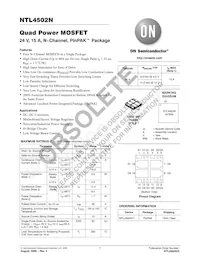 NTL4502NT1 Datasheet Cover