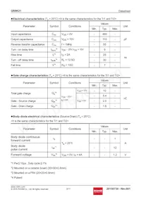 QS8K21TR Datasheet Pagina 3