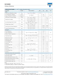 SI1028X-T1-GE3 Datasheet Pagina 2