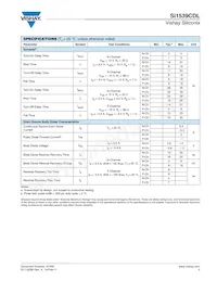 SI1539CDL-T1-GE3 Datasheet Page 3