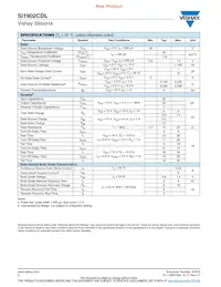 SI1902CDL-T1-GE3 Datasheet Pagina 2