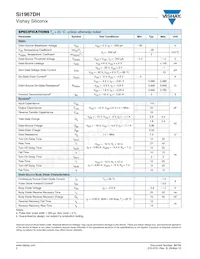 SI1967DH-T1-E3 Datasheet Page 2