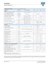 SI4200DY-T1-GE3 Datasheet Pagina 2