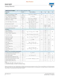 SI4210DY-T1-GE3 Datasheet Pagina 2