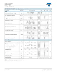 SI4340CDY-T1-E3 Datasheet Page 2