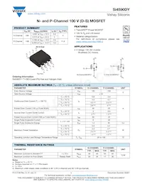 SI4590DY-T1-GE3 Datenblatt Cover