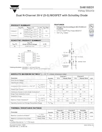 SI4816BDY-T1-GE3 Datasheet Copertura