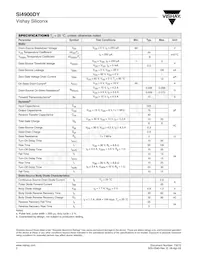 SI4900DY-T1-GE3 Datasheet Pagina 2