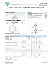 SI4914BDY-T1-E3 Datasheet Copertura