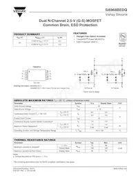 SI6968BEDQ-T1-GE3 Datenblatt Cover