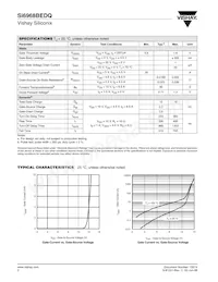 SI6968BEDQ-T1-GE3 Datasheet Pagina 2