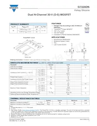 SI7228DN-T1-GE3數據表 封面