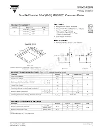 SI7900AEDN-T1-GE3 Datenblatt Cover