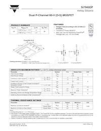 SI7949DP-T1-GE3數據表 封面