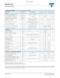 SI9926CDY-T1-E3 Datasheet Page 2