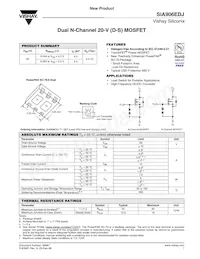 SIA906EDJ-T1-GE3數據表 封面