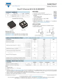 SIA907EDJT-T1-GE3 Datenblatt Cover