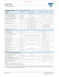SIA975DJ-T1-GE3 Datasheet Page 2