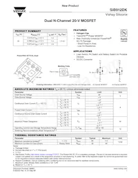 SIB912DK-T1-GE3 Datasheet Copertura