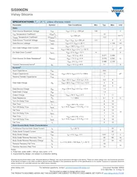 SIS990DN-T1-GE3 Datasheet Pagina 2