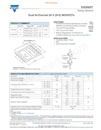 SIZ300DT-T1-GE3數據表 封面