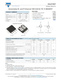 SQJ570EP-T1_GE3 Datenblatt Cover