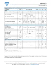 SQJB42EP-T1_GE3 Datasheet Pagina 2