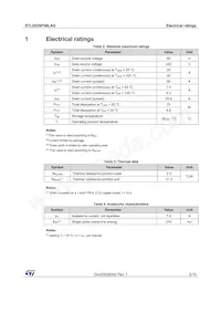 STL20DNF06LAG Datasheet Page 3