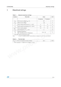 STS4C3F60L Datasheet Page 3