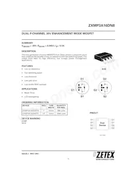 ZXMP3A16DN8TA Datenblatt Cover