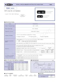 100YXH1000MEFCGC18X40 Datasheet Copertura