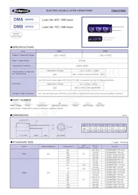 2.5DMA190M22X65數據表 封面