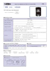 450VXK1000MEFCSN35X60 Datasheet Copertura