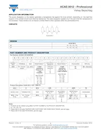 ACASA100125001P100 Datasheet Pagina 2