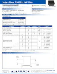 AFS20A05-719.00-T3 Datasheet Cover