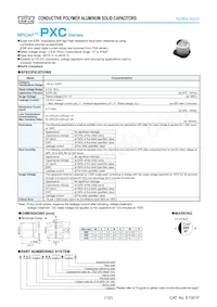 APXC6R3ARA221MH70G Datasheet Cover