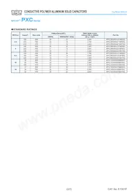 APXC6R3ARA221MH70G Datasheet Page 2