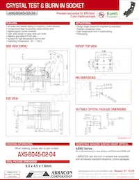 AXS-8045-02-04 Datenblatt Cover