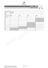 B32798G8266J000 Datasheet Pagina 5