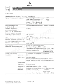 B32798G8266J000 Datasheet Pagina 10