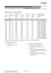 B43511A5158M87 Datasheet Pagina 11