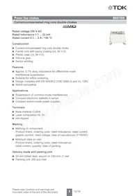 B82720S2301N042 Datasheet Pagina 2