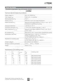 B82720S2301N042 Datasheet Pagina 4