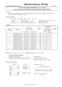 BLM03HD102SZ1D Datenblatt Cover