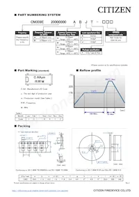 CM309E25000000AGJT Datasheet Pagina 2