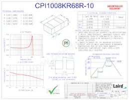 CPI1008KR68R-10 Datasheet Cover